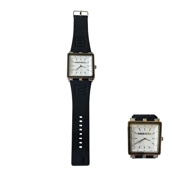 Rockwell‎ Time Wrist Watch The CF Carbon Fiber 46mm Mens Timepiece 10ATM